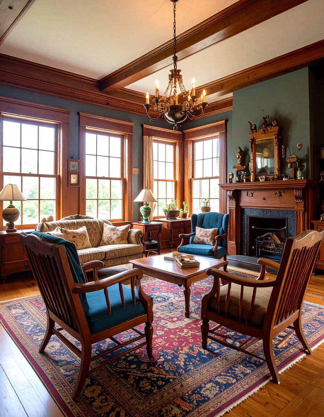 Colonial Heritage Room - 24 Vintage Decor Ideas