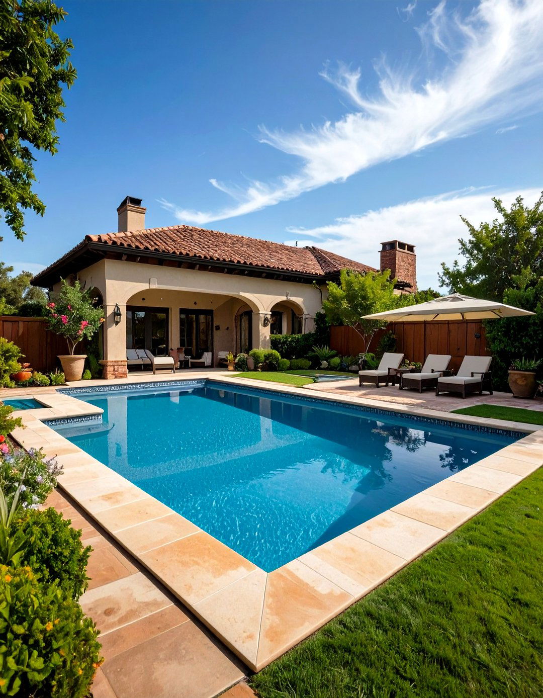 Colonial Revival Spool Pool - 24 Spool Pool Ideas