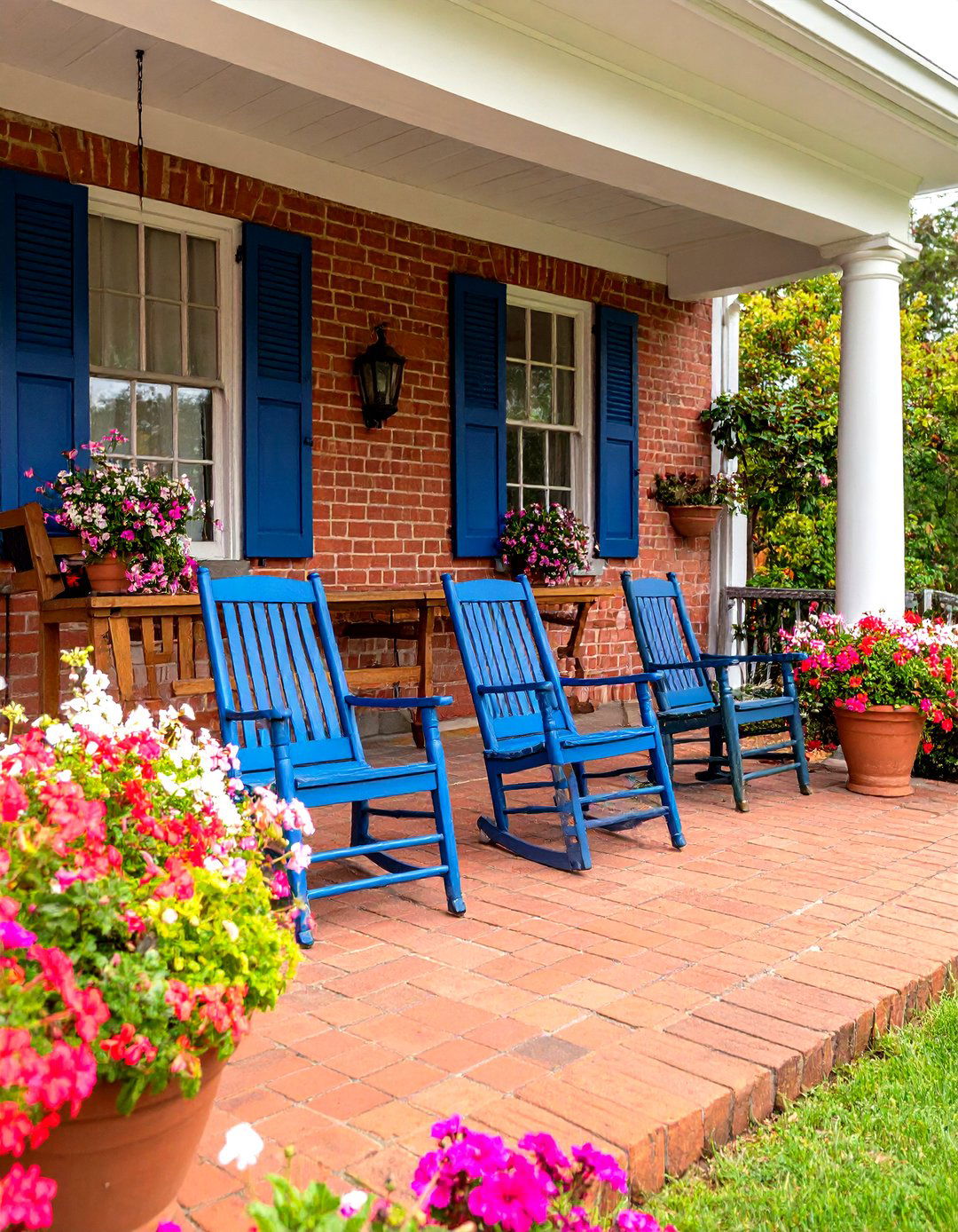 Colonial Williamsburg Traditional Porch - 24 Lanai Porch & Patio Designs