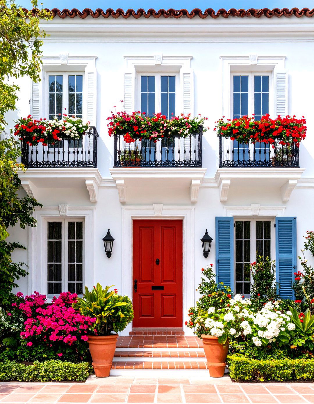 Color Palette Selection - 24 spanish colonial revival architecture