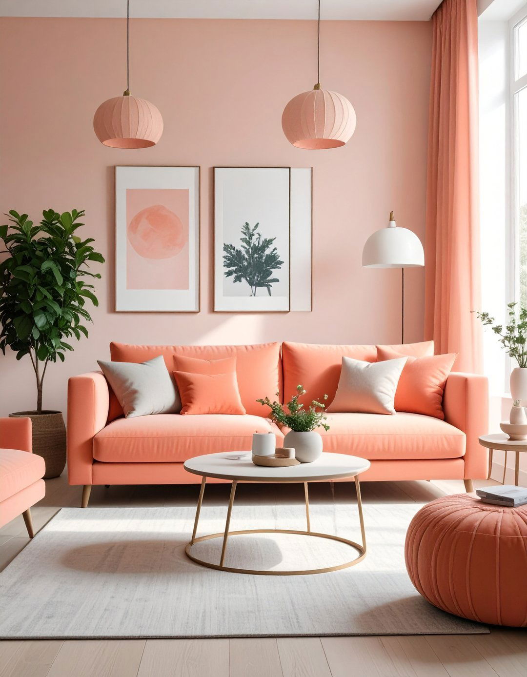 Color Pop Living Room - 24 Pottery Barn Living Room Ideas
