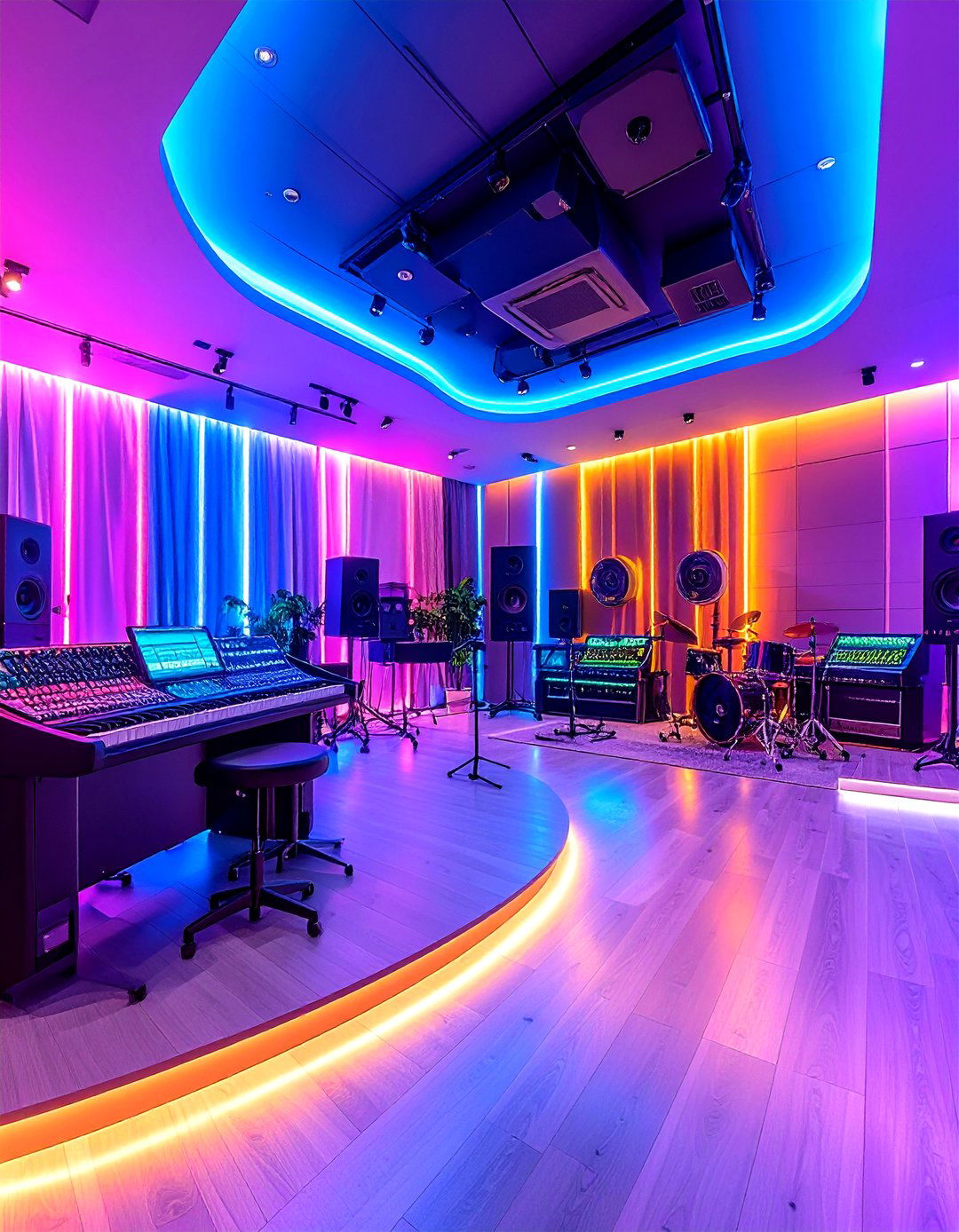 Color Therapy Music Environment - 24 Music Room Ideas