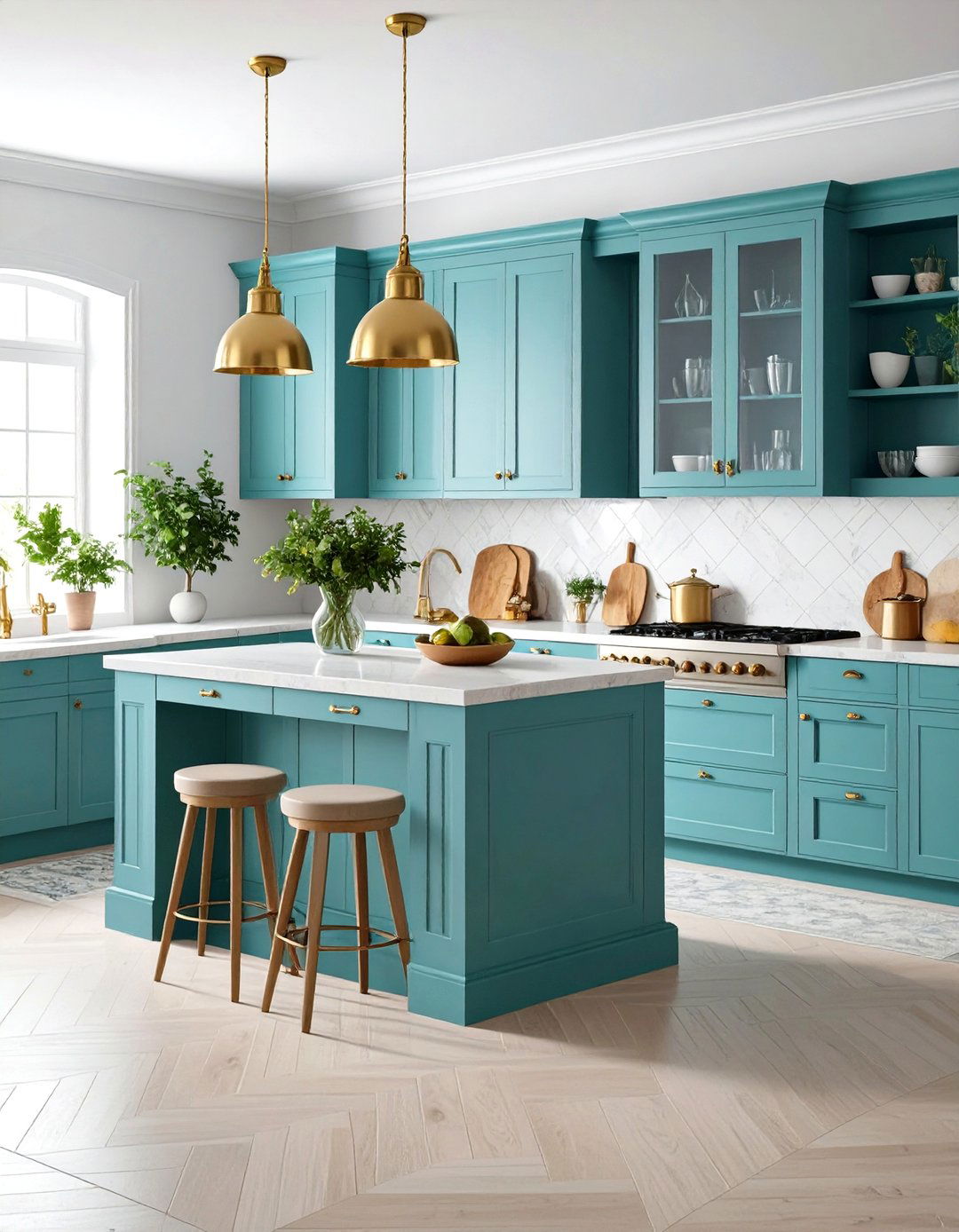 Color Washing Cabinet Technique - 24 Painting Kitchen Cabinet Ideas