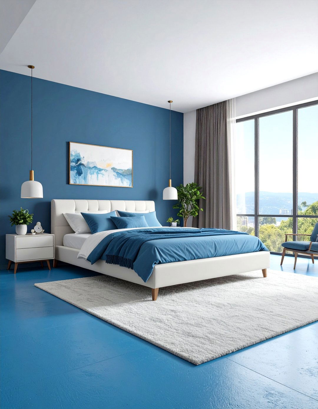 Colored Concrete Bedroom Floors - 24 Concrete Floor Bedroom Ideas