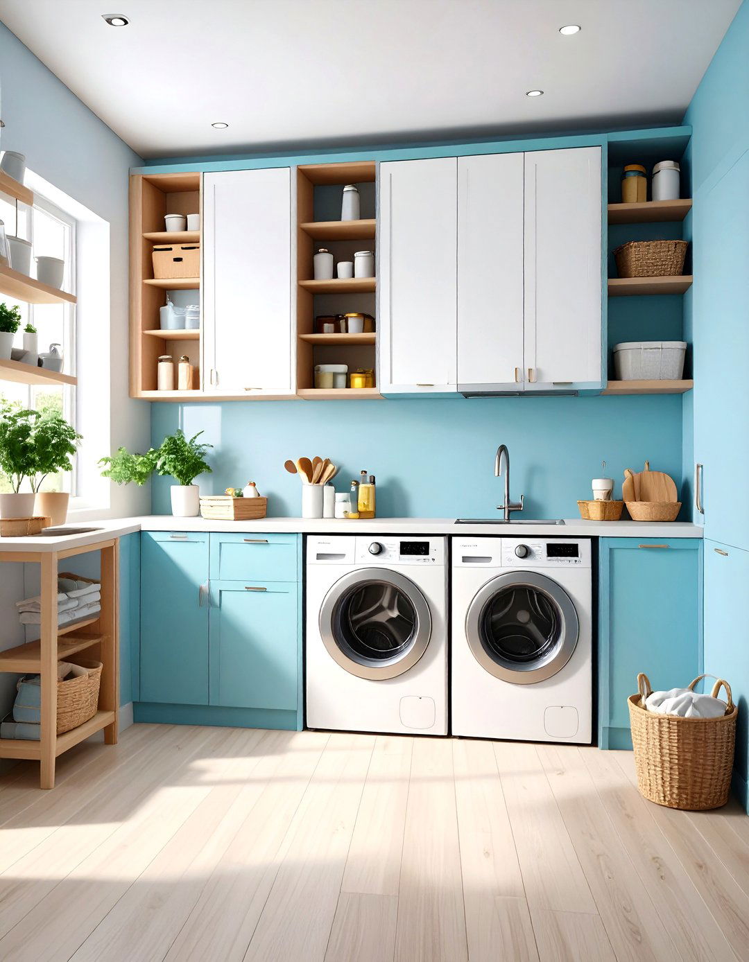 Combination Pantry and Utility Room - 24 Larder Cupboard and Pantry Ideas for Your Kitchen