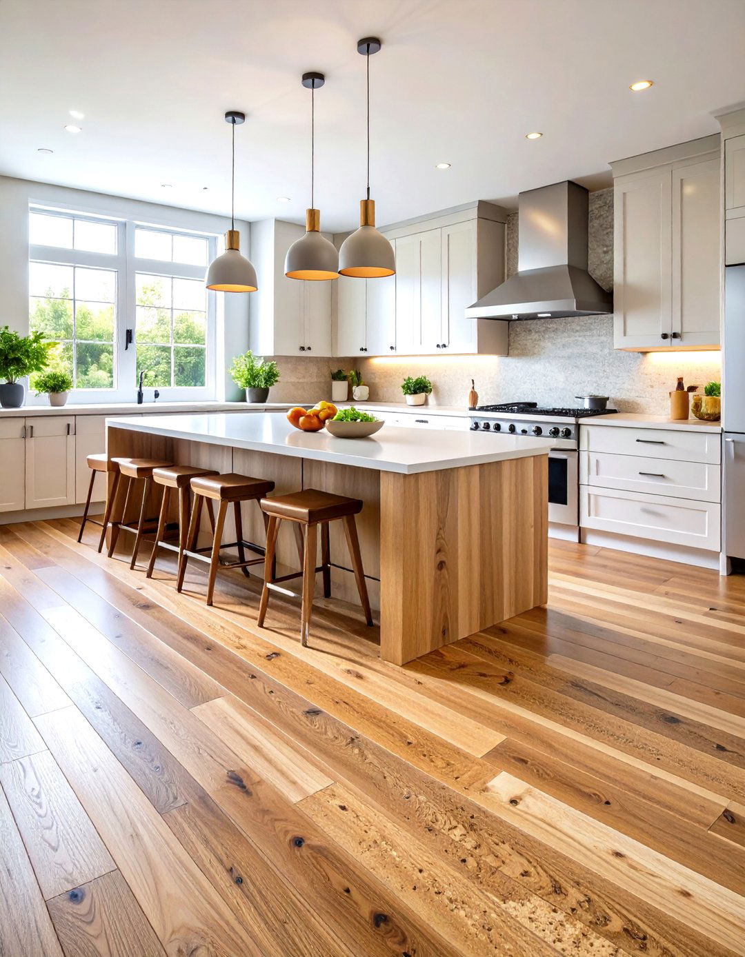 Comfort Focused Cork Flooring Systems - 24 Kitchen Flooring Ideas