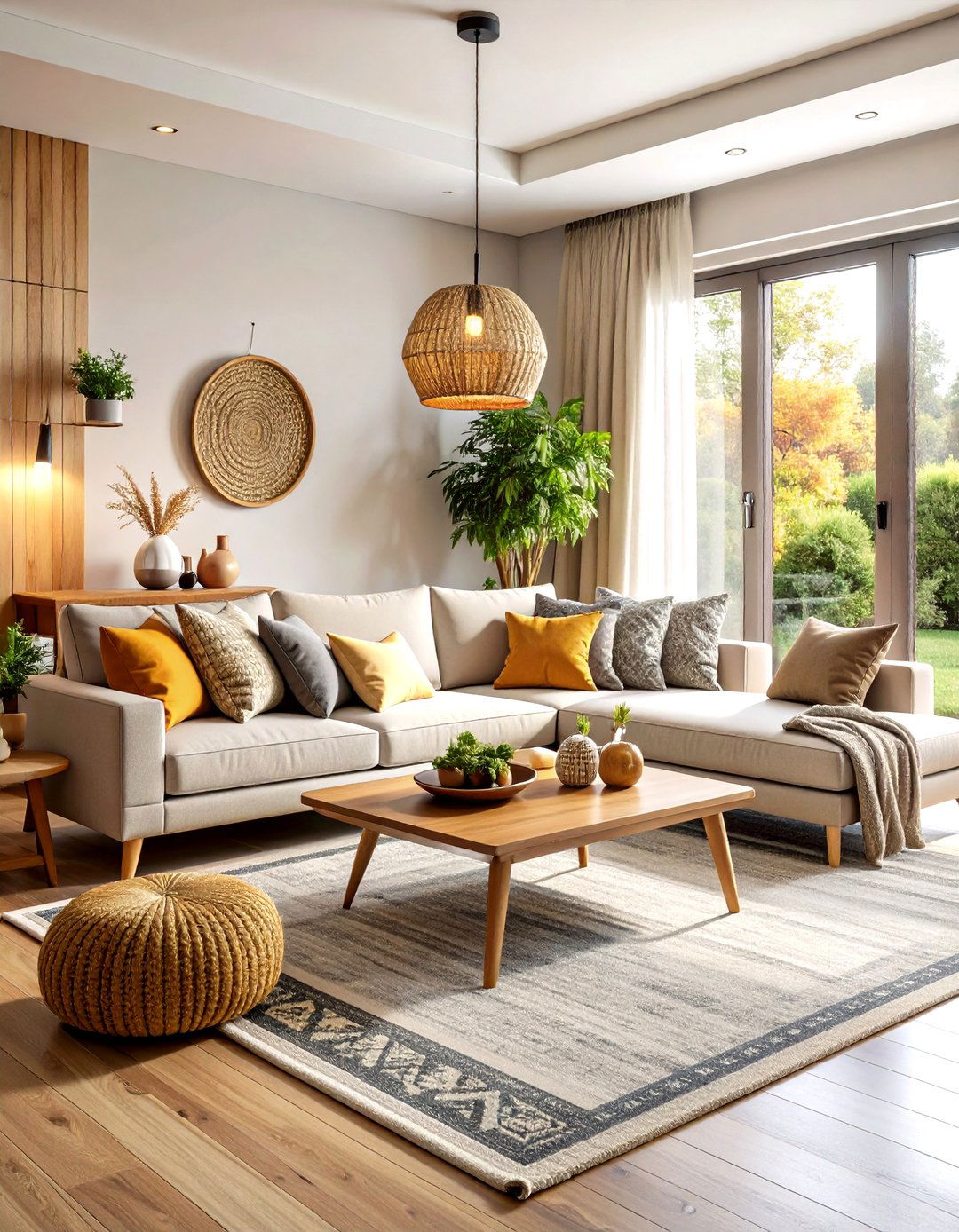 Comfortable Sectional Seating Layout - 24 Joanna Gaines Living Room Ideas