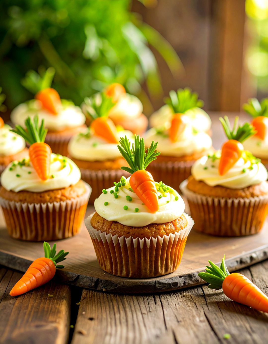 Comforting Carrot Cake Tradition - 24 Wedding Cupcake Ideas