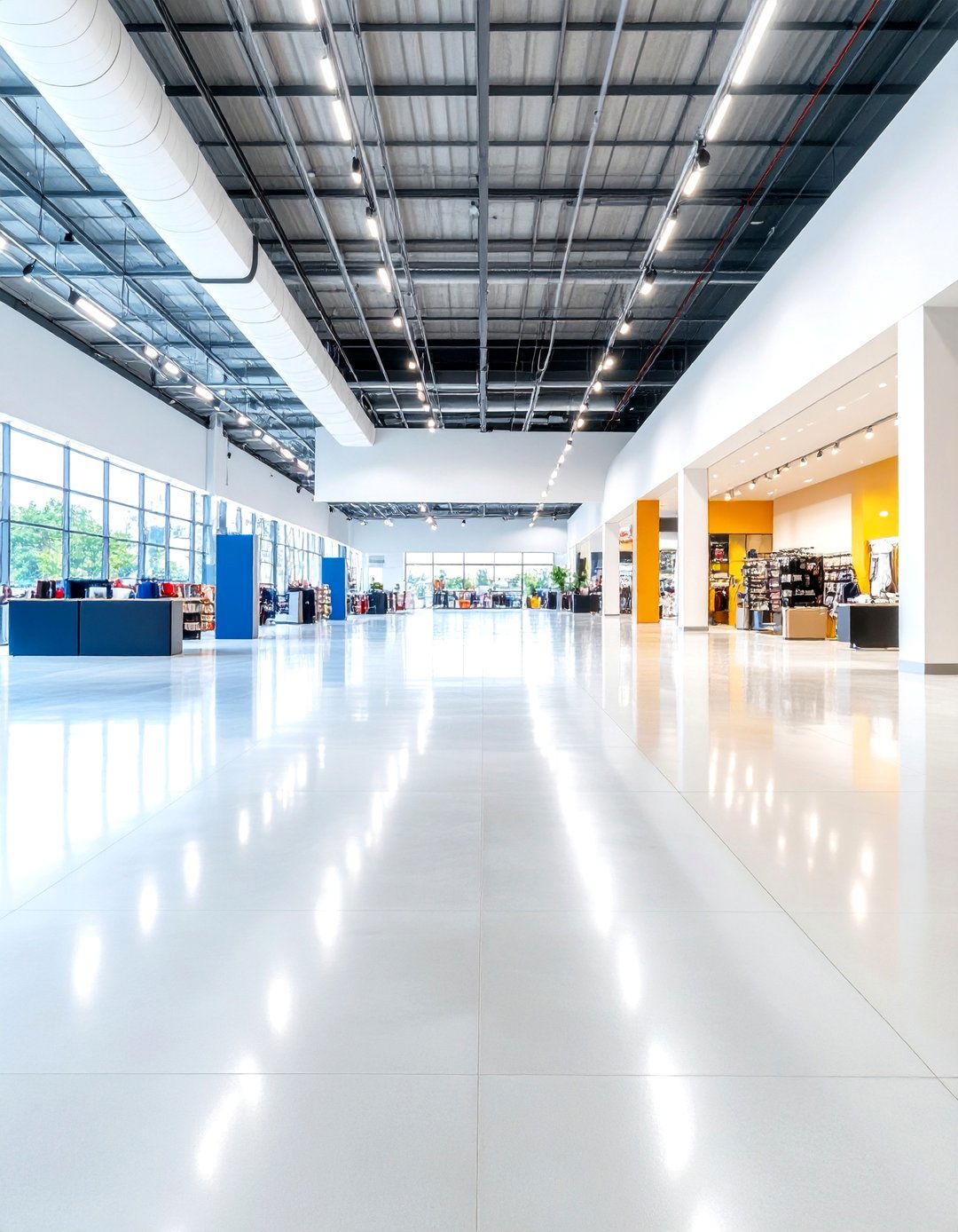 Commercial Retail Stained Floors - 24 Stained Concrete Floors