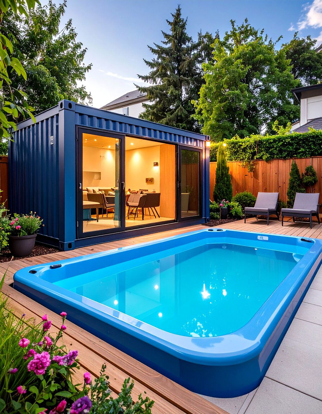 Compact Container Pool Solutions - 24 Shipping Container Pools