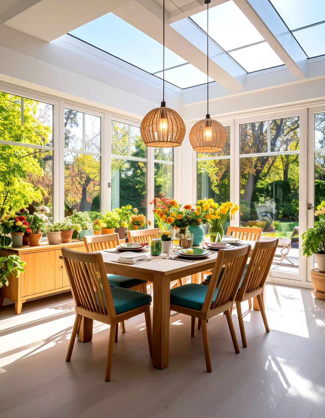 Compact Dining Room Extension - 24 Small Sunroom Ideas