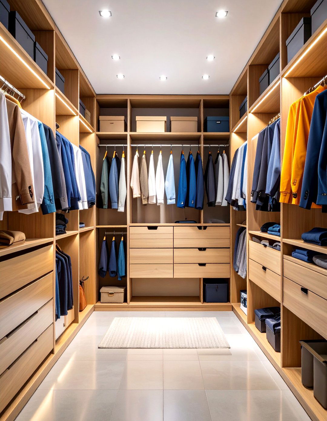 Compact Galley Layout Storage - 24 Dressing Room Ideas