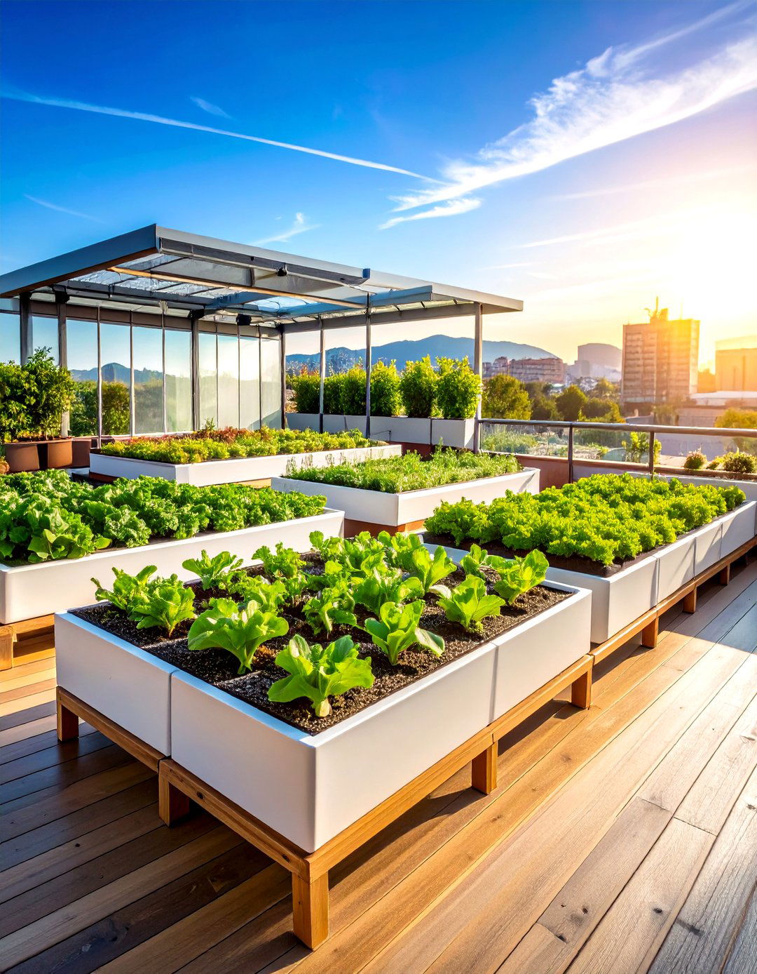 Compact Hydroponic Rooftop Greenhouse - 24 Rooftop Greenhouse Ideas