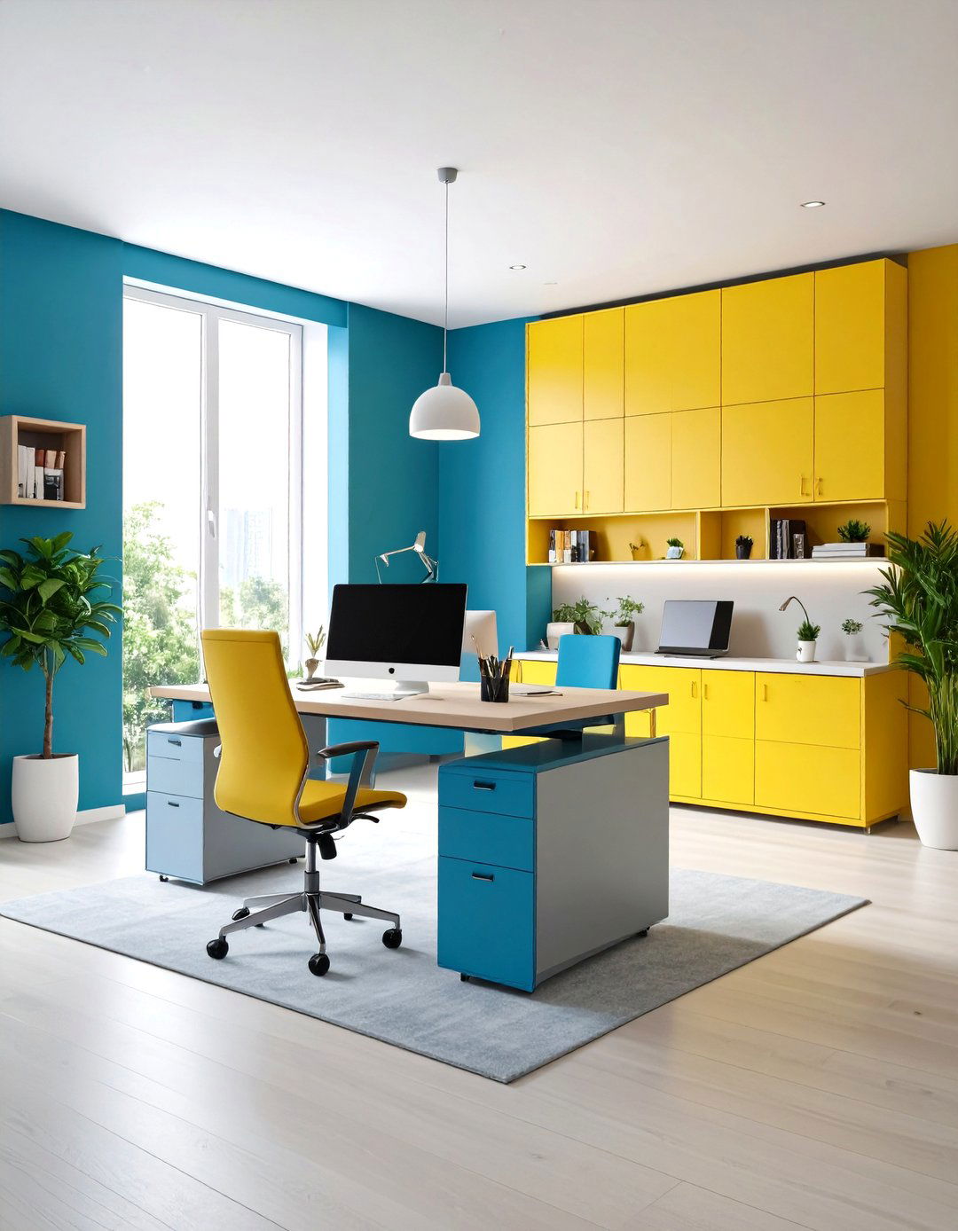 Compact Murphy Desk Office with Fold Away Features - 24 Small Office Ideas