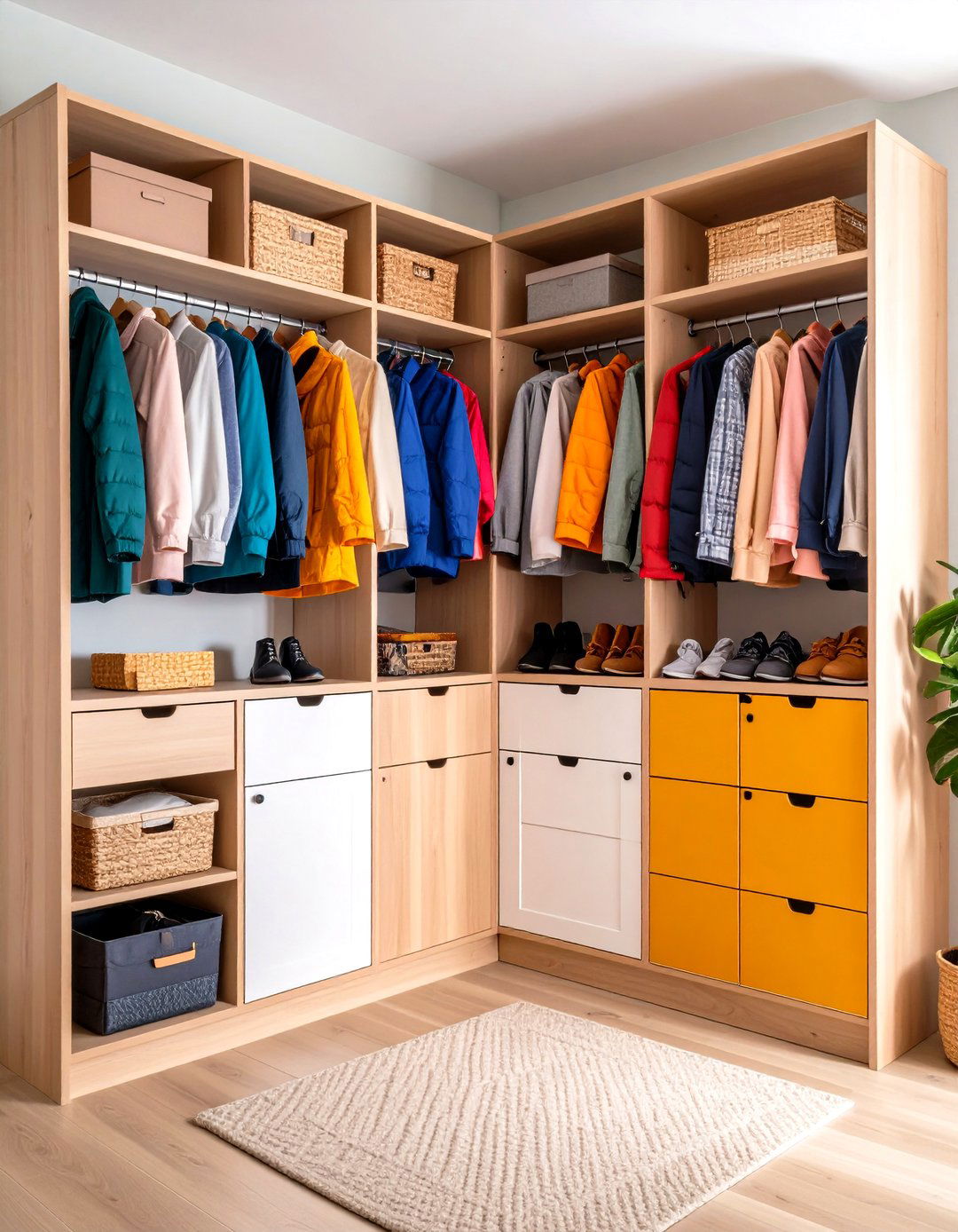 Compact Storage Solutions - 24 Small Mudroom Ideas