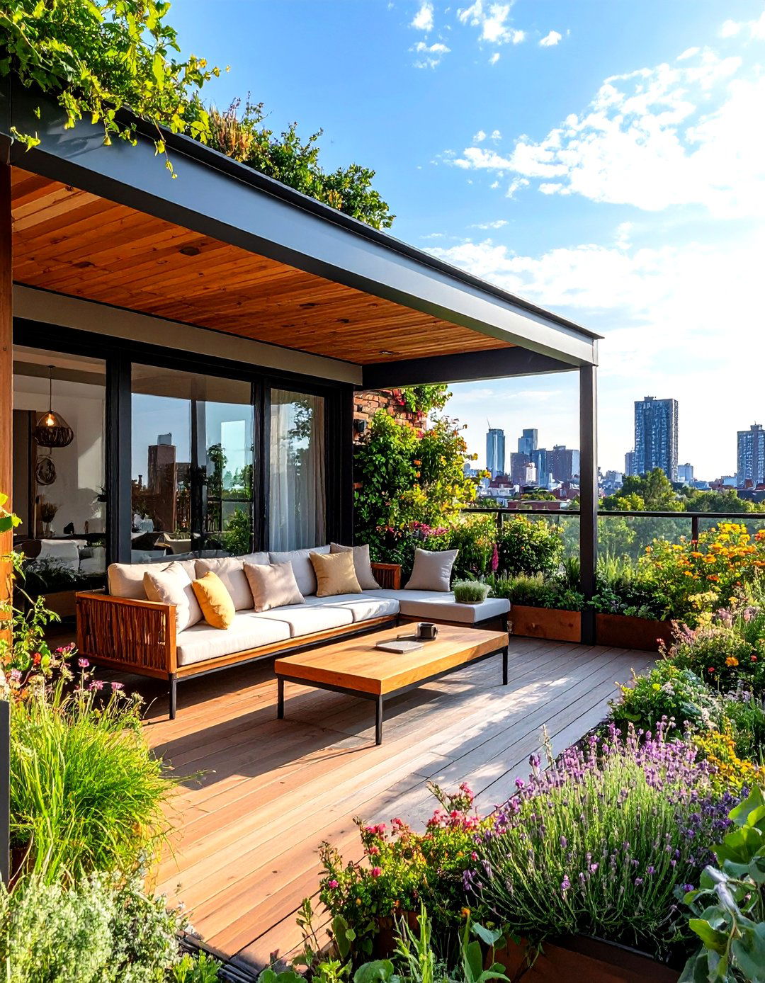 Compact Urban Lanai for City Living - 24 Lanai Porch Ideas