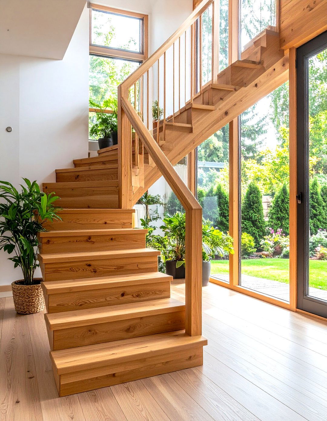 Compact Wooden Staircase Solutions - 24 Wooden Staircase Ideas