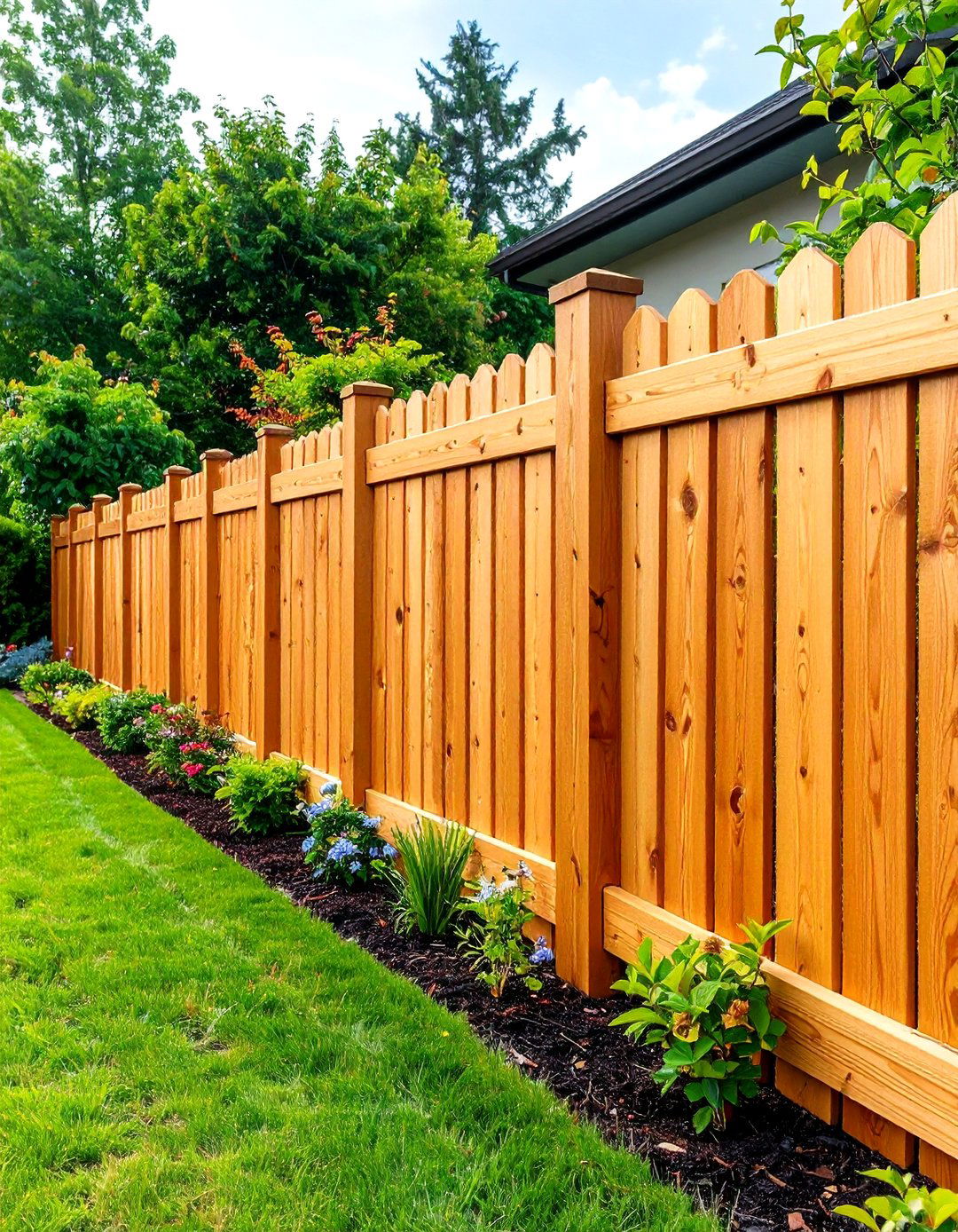 Composite Board Fence Panels - 24 Temporary Fence Ideas