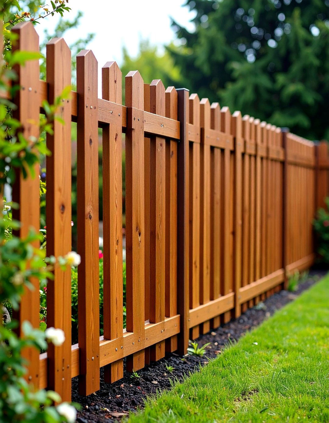 Composite Lattice Eco Friendly Fence - 24 Lattice Fence Ideas