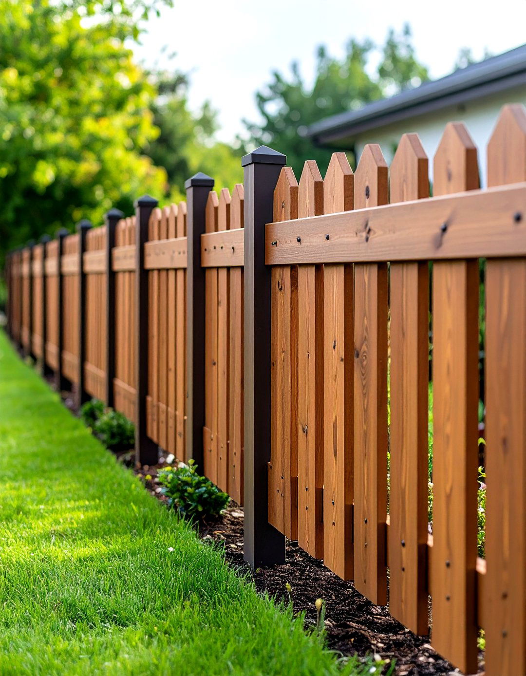 Composite Material Ranch Fencing - 24 Split Rail Fence Ideas