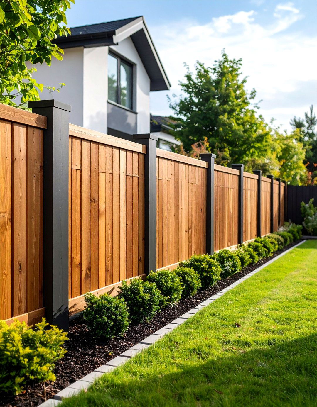 Composite Privacy Fencing - 24 Backyard Hot Tub Privacy Ideas