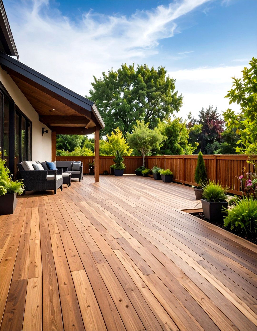 Composite Wood Hybrid Deck Solution - 24 Wood Deck Ideas