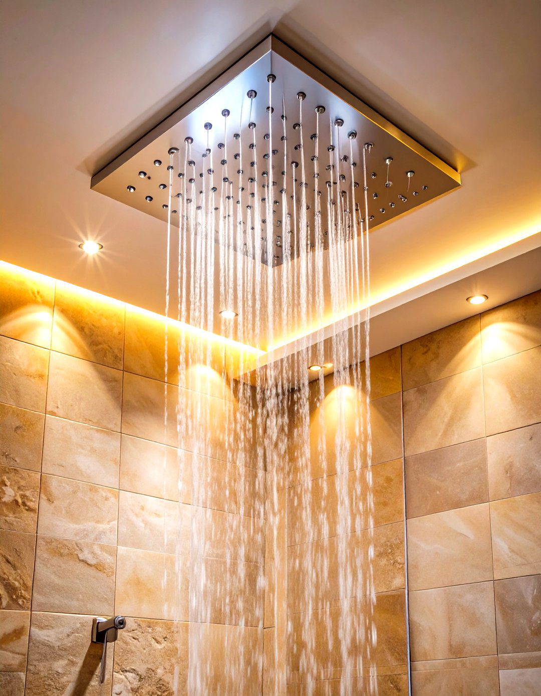 Concealed Ceiling Mount Systems - 24 Luxury Shower Ideas
