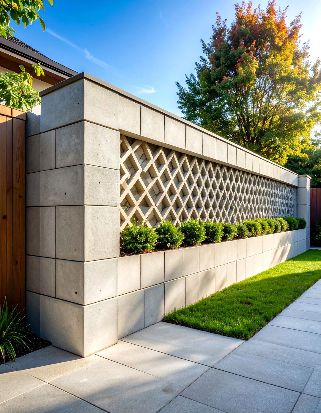 Concrete Block Construction - 24 Mid-Century Modern Exterior Home Ideas