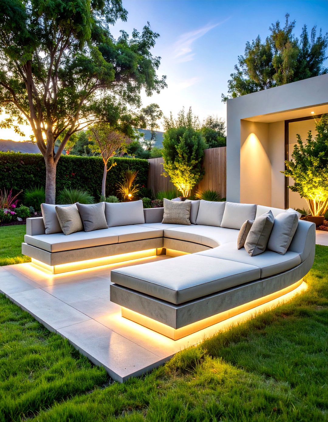 Concrete Fire Pit Benches - 24 Fire Pit Seating Ideas