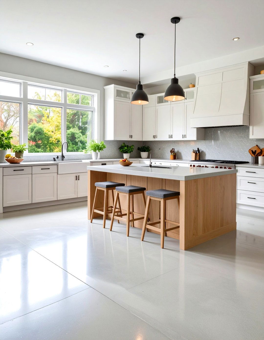 Concrete Floor Repair and Restoration - 24 Concrete Floor Kitchen Ideas
