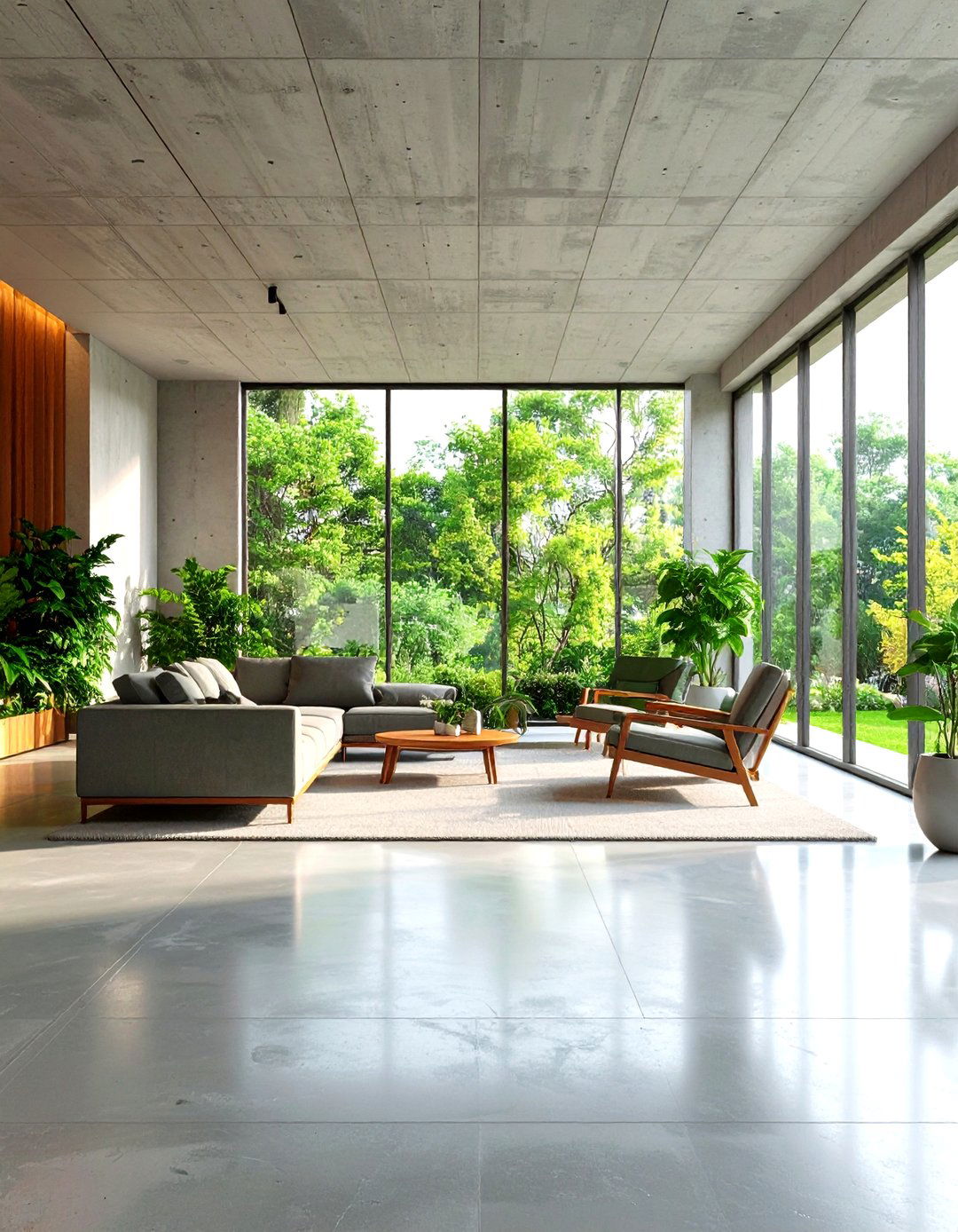Concrete Floors with Eco Friendly Green Building Features - 24 Concrete Floor Design Ideas
