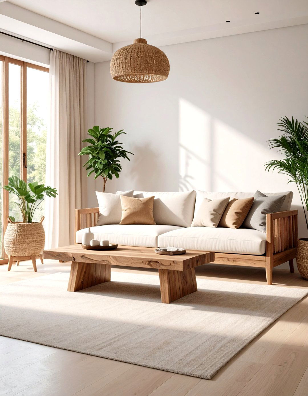 Concrete and Wood Hybrid Bench - 24 Fireplace Bench Ideas