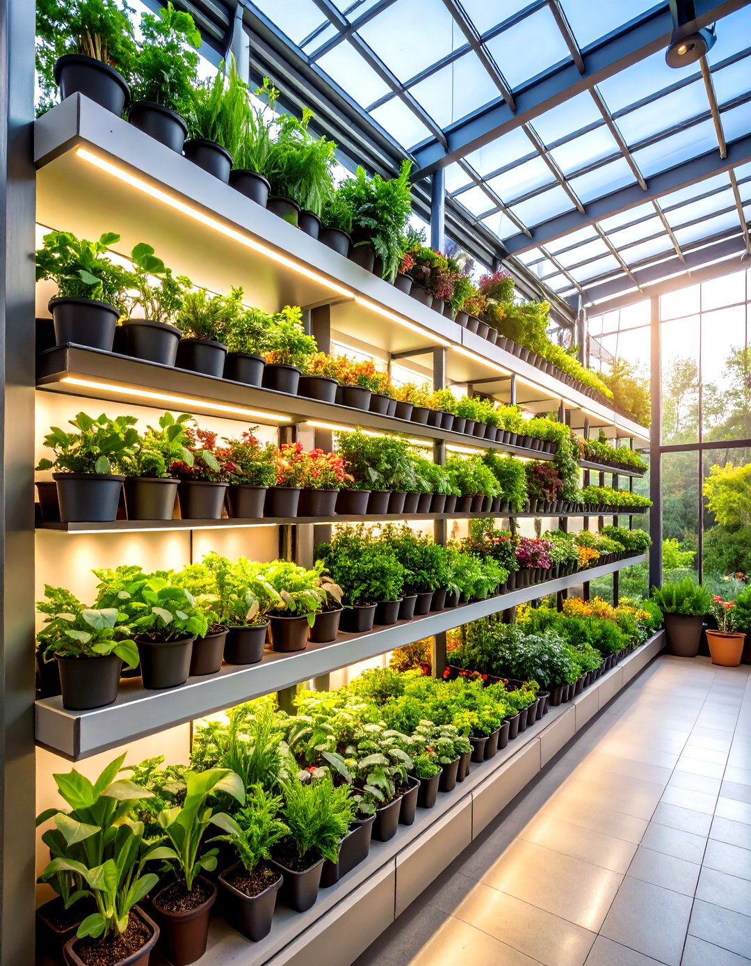 Conservatory Plant Growing Niche - 24 Wall Niche Ideas