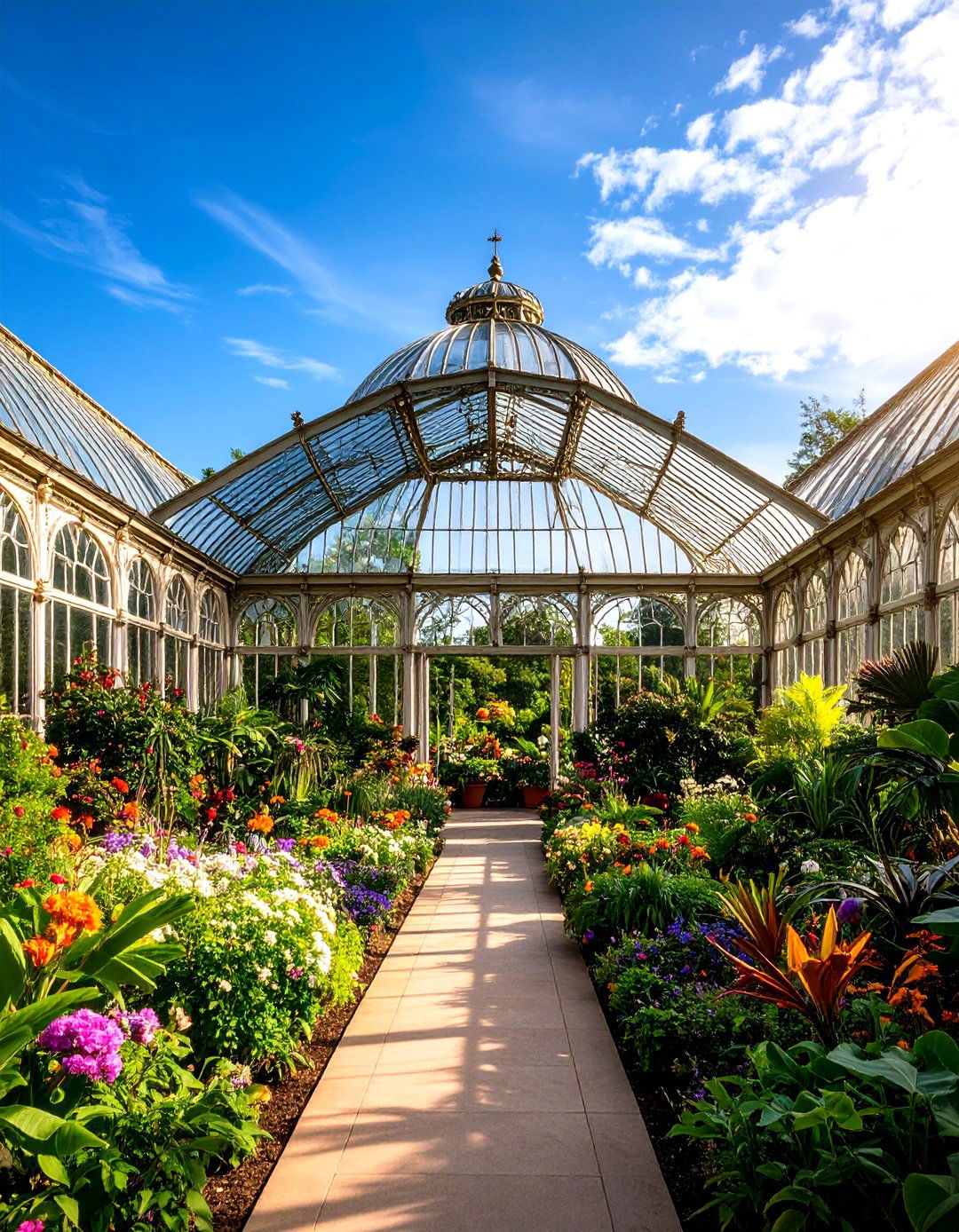 Conservatory Style Enclosed Garden - 24 Enclosed Garden Ideas