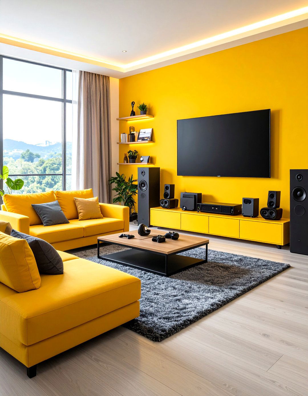 Console Gaming Entertainment Center - 24 Gamer Girl Room Ideas