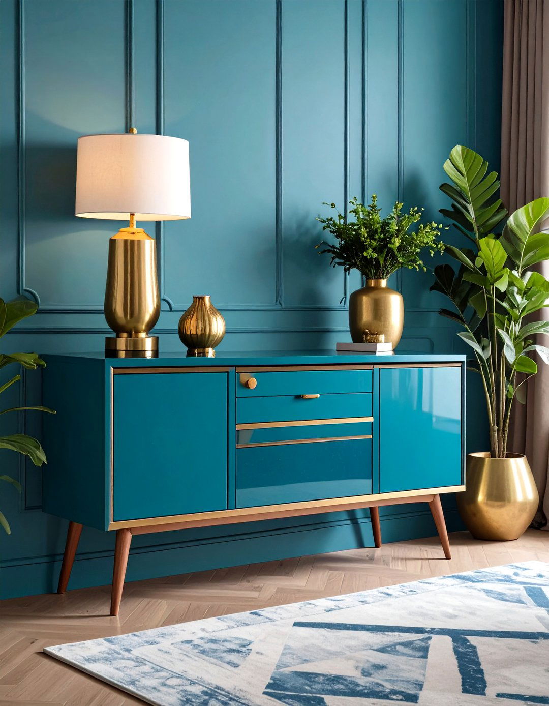 Console Table Dual Purpose Design - 24 Desk in Living Room Ideas
