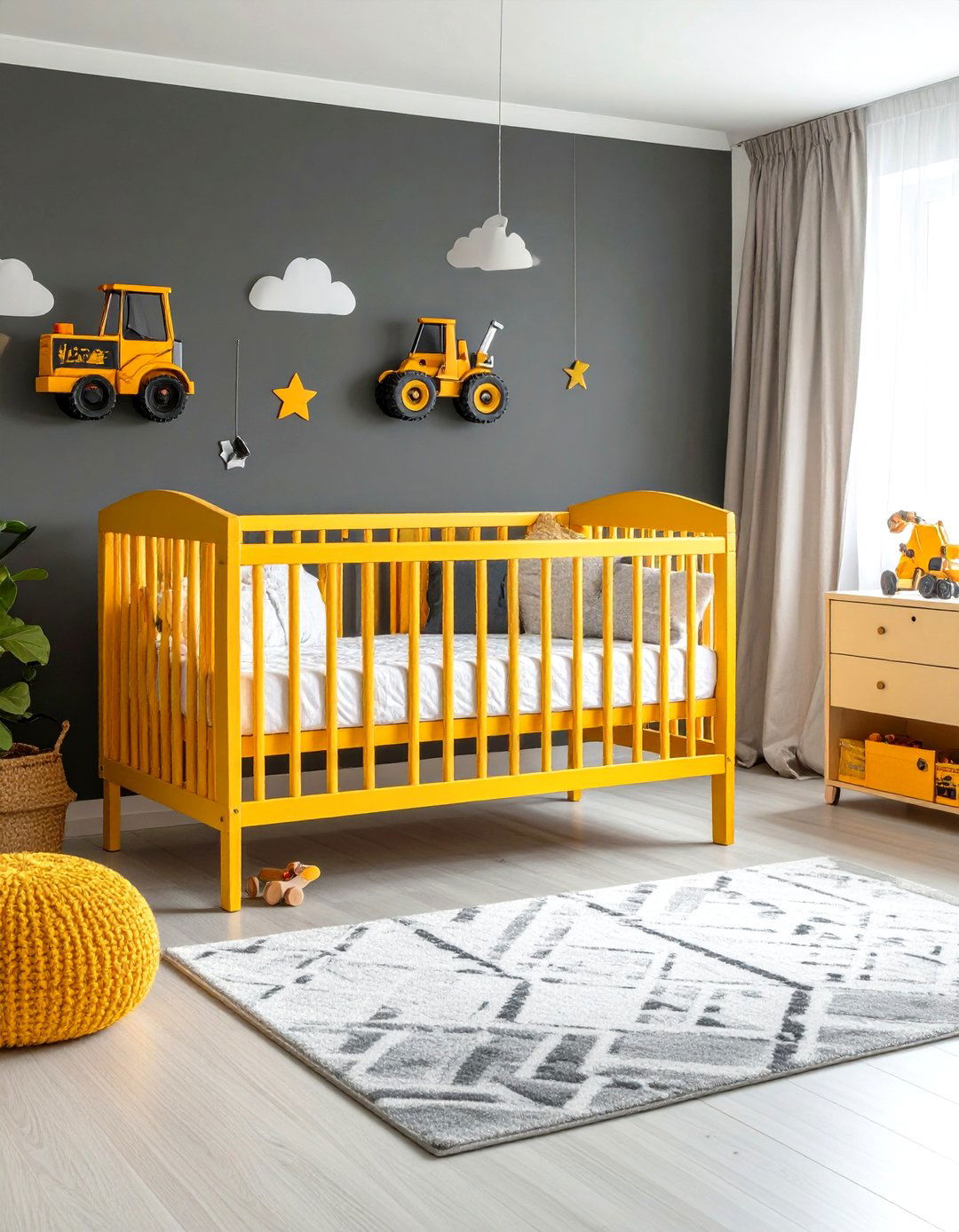 Construction Zone Baby Room - 24 Baby Room Ideas