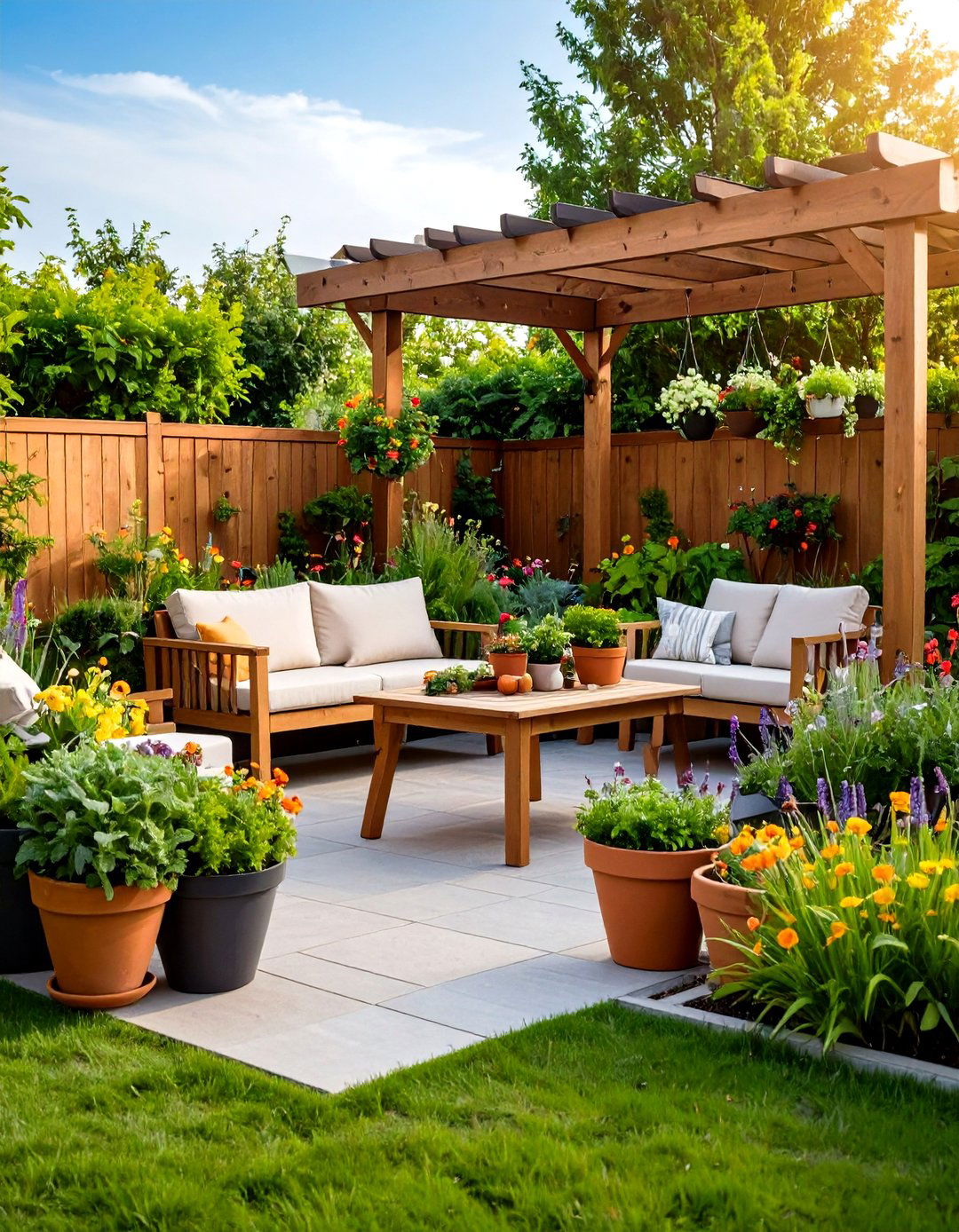 Container Garden Patio Layout - 24 Garden Layout Ideas