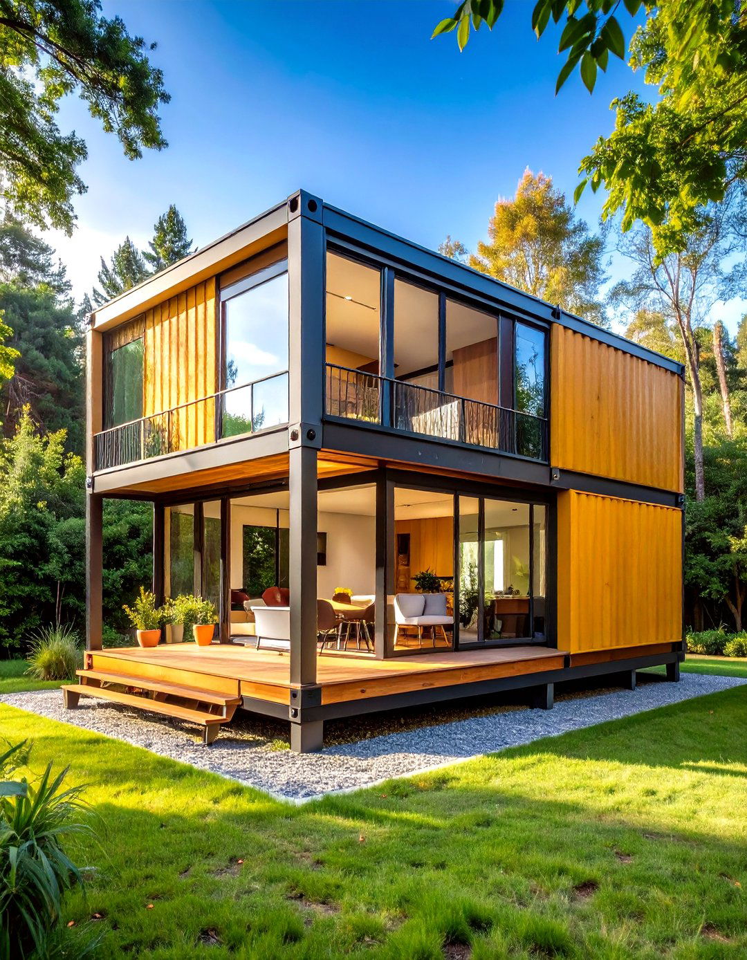 Container House Conversion - 24 Tiny House Design Ideas
