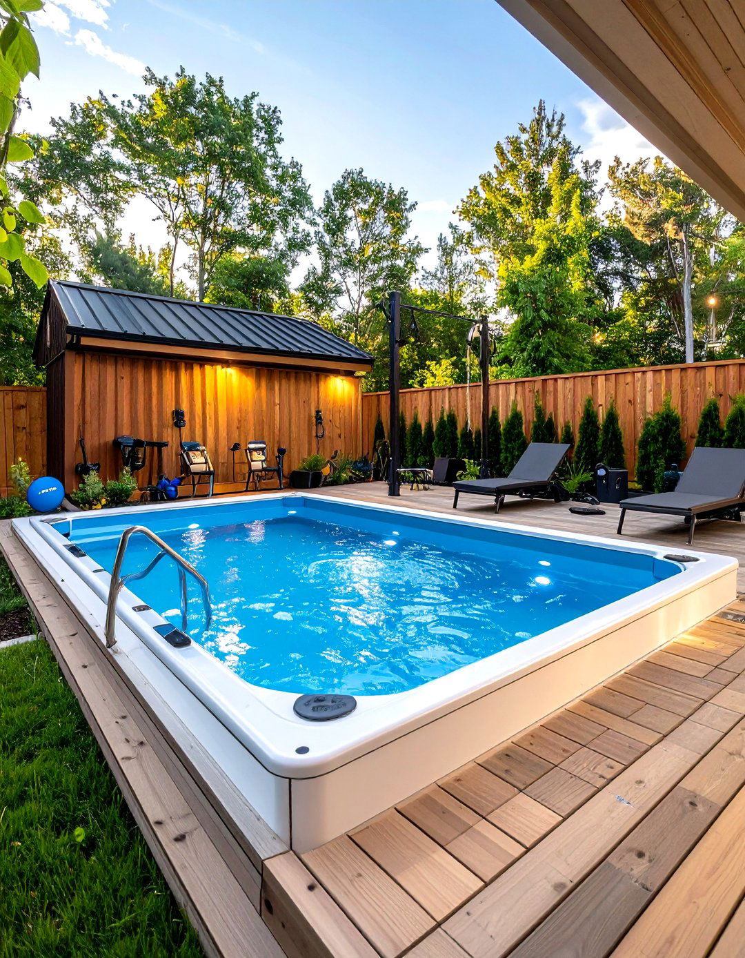 Container Pool Exercise and Fitness Centers - 24 Shipping Container Pools