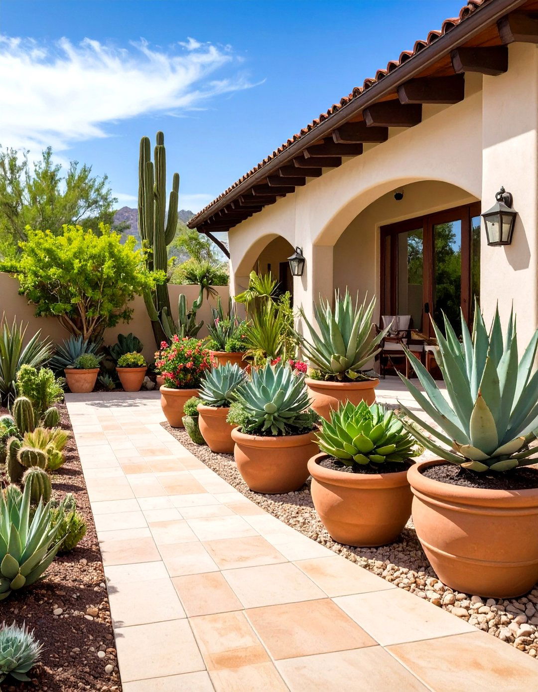 Container Xeriscape Garden - 24 Xeriscape Ideas