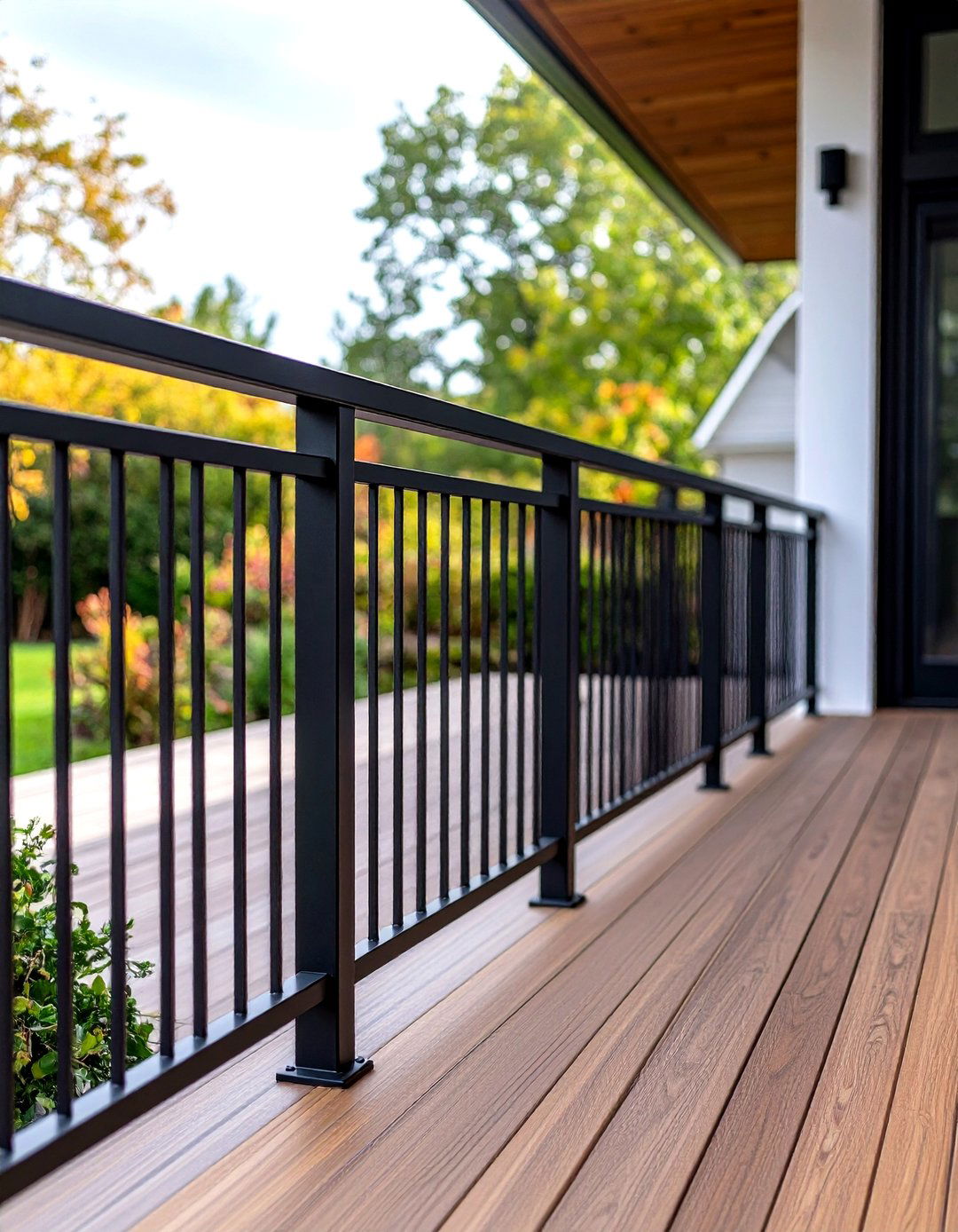 Contemporary Black Rail Systems - 24 Deck Railing Ideas