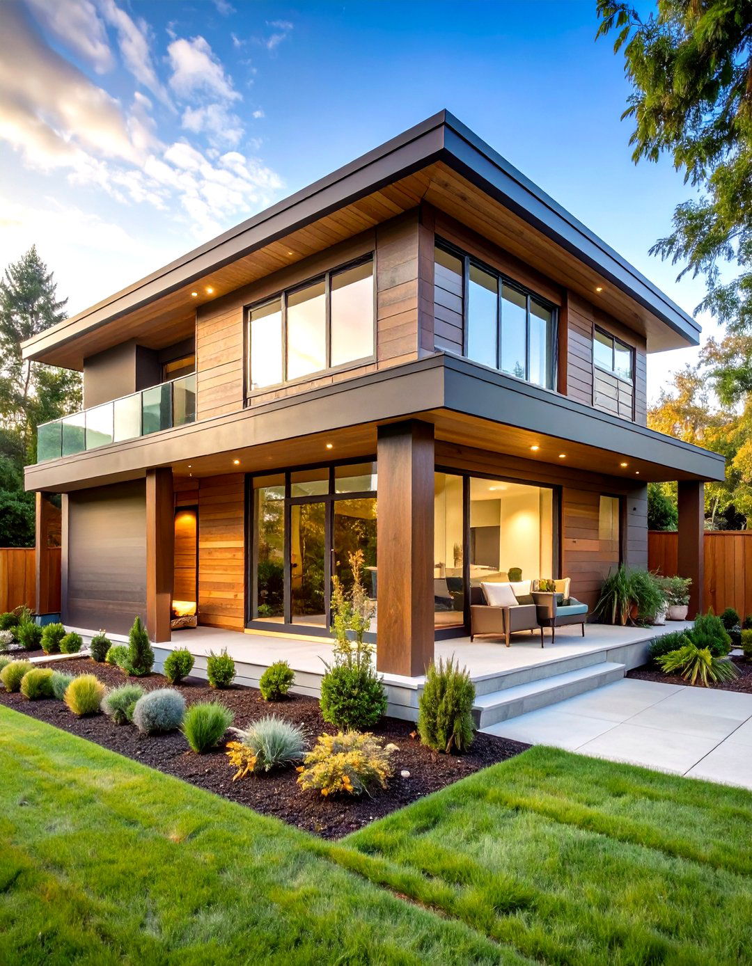 Contemporary Fiber Cement Board Design - 24 Exterior House Siding Ideas