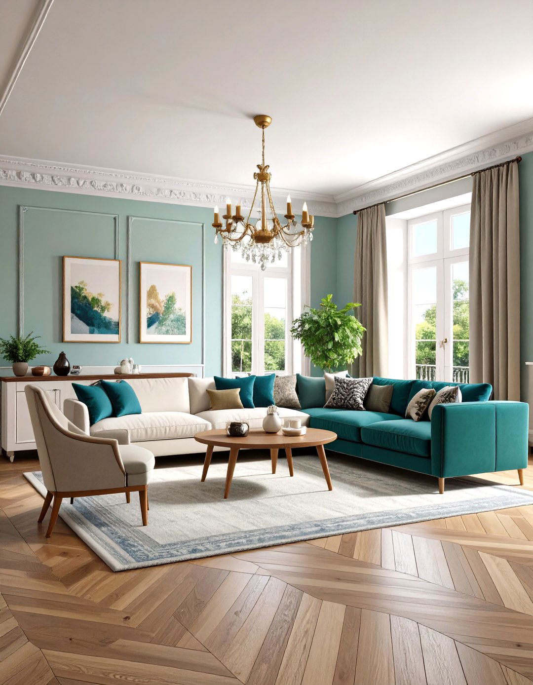 Contemporary French Apartment Living - 24 French Interior Design Ideas