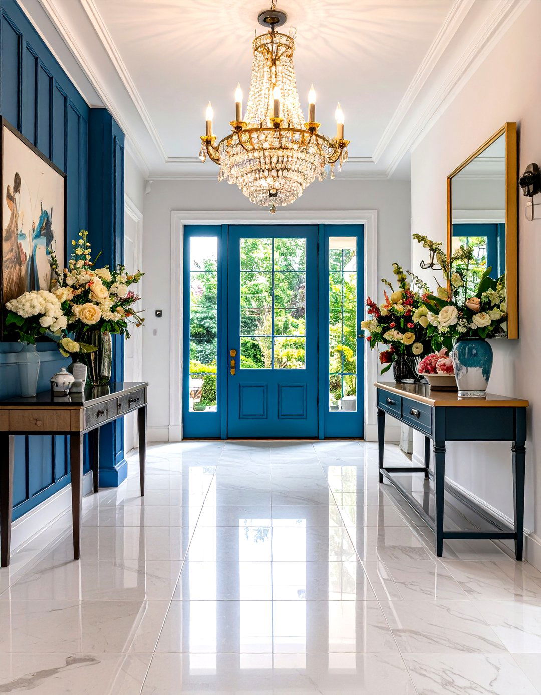 Contemporary French Entryway - 24 French Interior Design Ideas