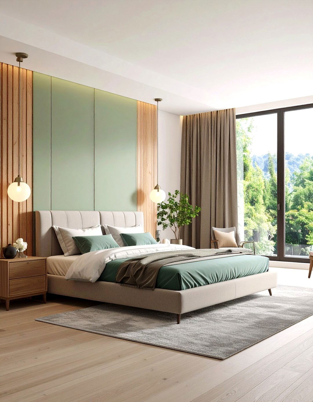 Contemporary Glass Globe Fixtures - 24 Bedroom Wall Sconce Ideas