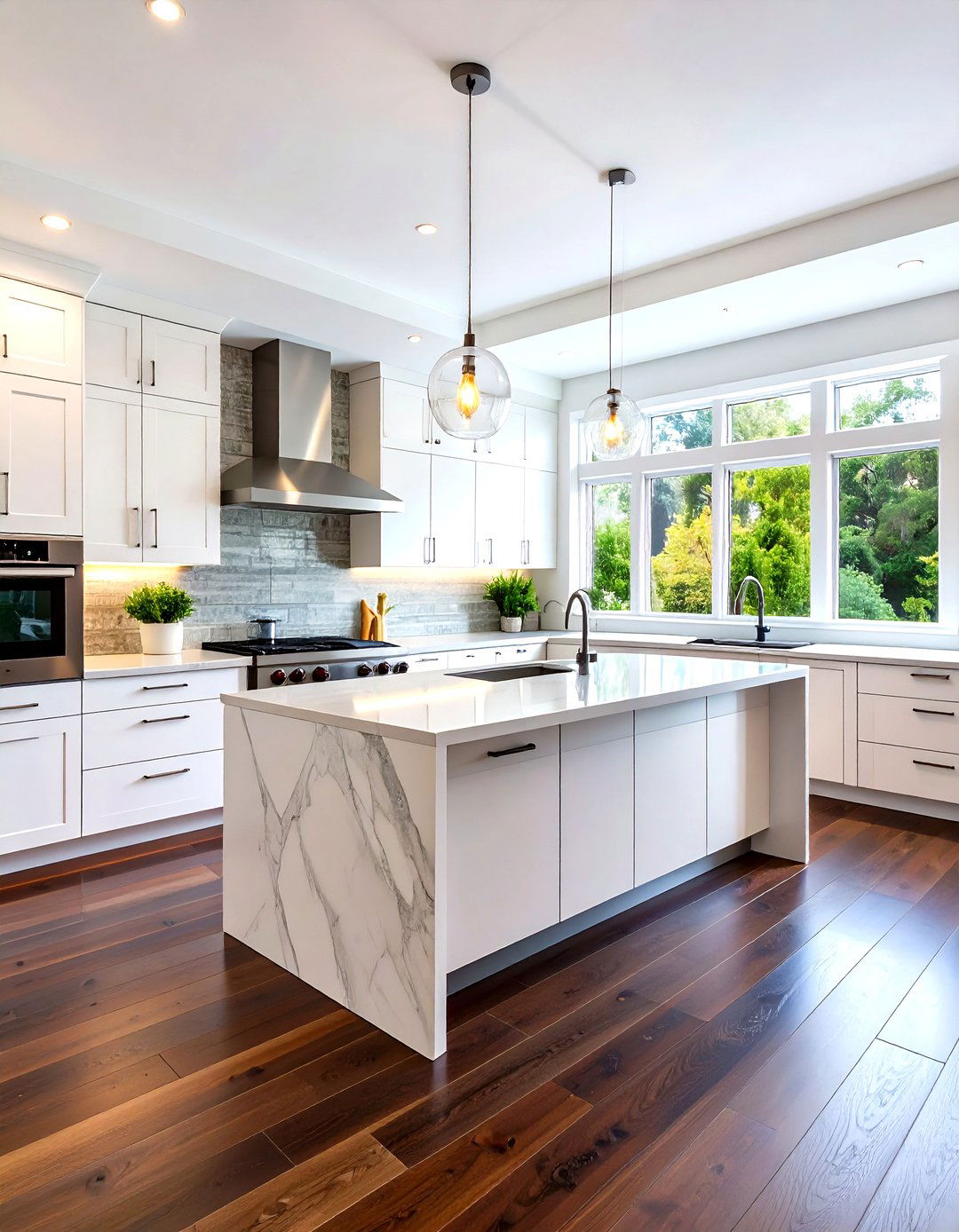 Contemporary Kitchen Dark Wood Floors - 24 Kitchen With Dark Wood Floors