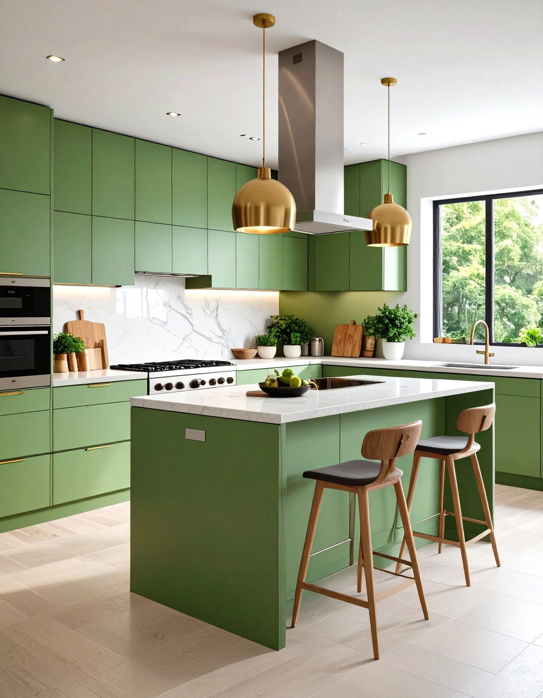 Contemporary Kitchen Innovation - 24 Kitchens Without Upper Cabinets