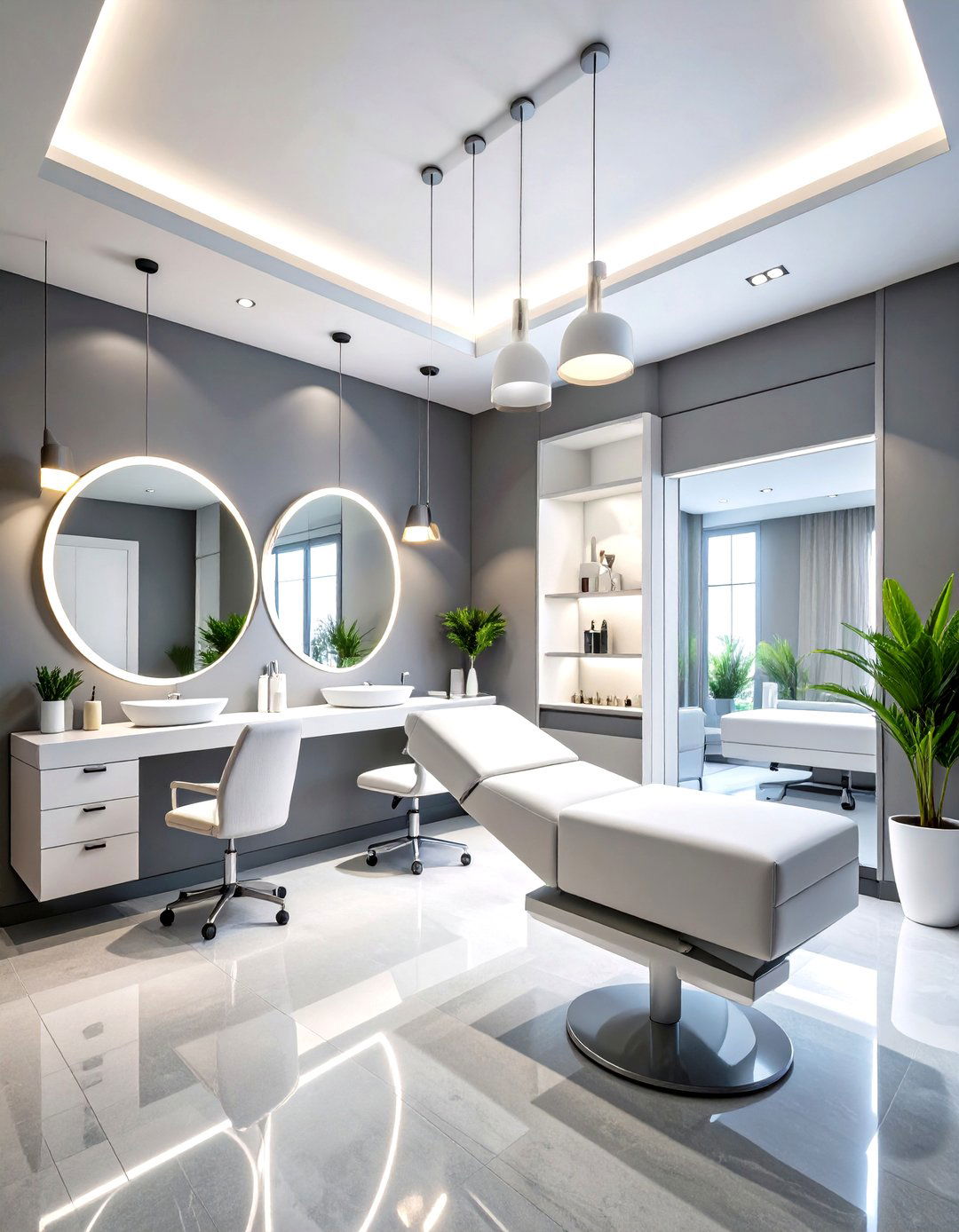 Contemporary Lash Room Layout - 24 Lash Room Ideas