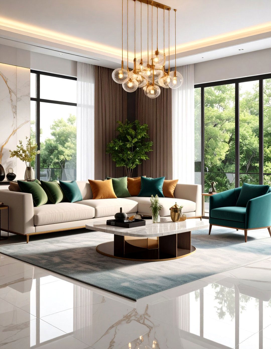 Contemporary Onyx Feature Elements - 24 Marble Fireplace Ideas